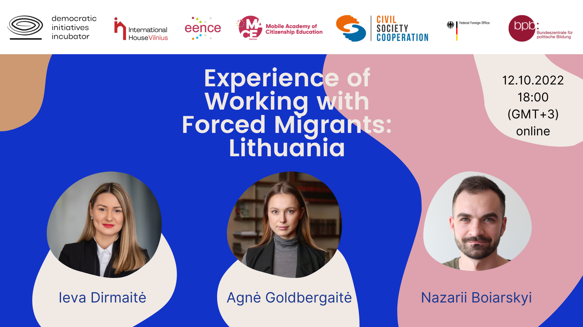 Online meeting "Experience of Working with Forced Migrants: Lithuania"