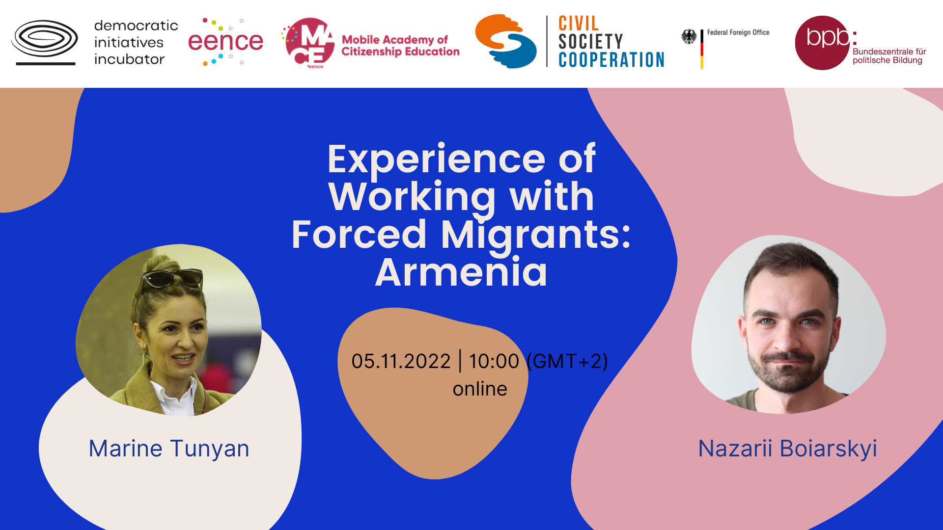 Online meeting "Experience of Working with Forced Migrants: Armenia"