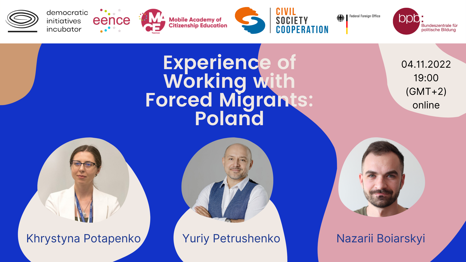 Online meeting "Experience of Working with Forced Migrants: Poland"