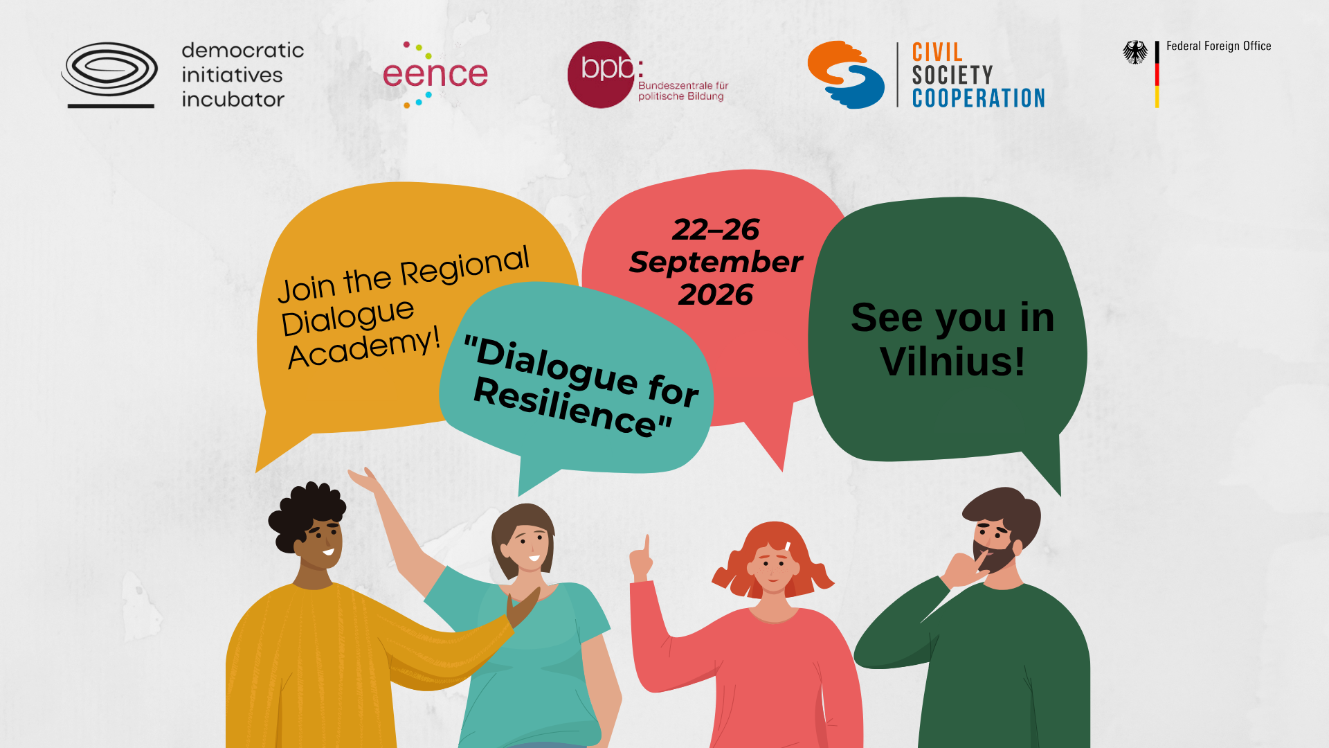 Regional Dialogue Academy "Dialogue for Resilience"